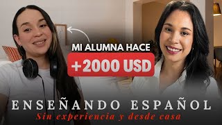 ⭐Merce aprendió a monetizar su español