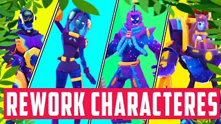 🔥Rework characters Update 2.21 🎯 #FRAG PRO SHOOTER