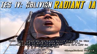 ¿Que pasó con la Radiant I.A de TES IV: Oblivion?