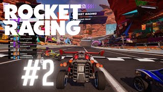 Fortnite Rocket Racing Online Ranked Gameplay Part 2 (PS5 4K 60fps)