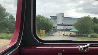 *routemaster* ride from the front of the upstairs