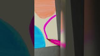 Doodle with me || Boho painting || easy and beautiful art #shorts #youtubeshorts #viral #doodle