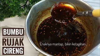 CARA MEMBUAT BUMBU RUJAK CIRENG ENAK BANGET DAN SEDERHANA