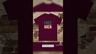 🆓🇵🇸 Unisex Classic Tee - TikTok @ in video #Palestine #Gaza