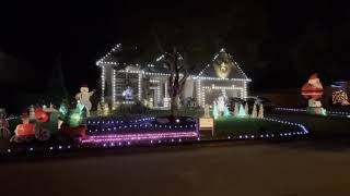 Hallelujah by Pentatonix Christmas Light Show Display