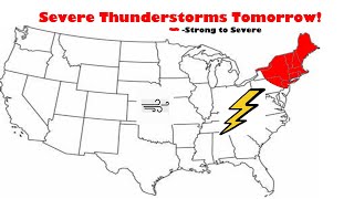 Severe storms and Tornadoes for the Weekend in the Northeast!