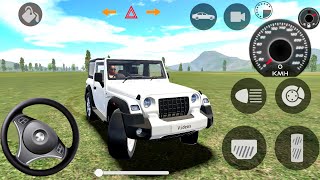 Indian Cars Simulator 3D 😱🚘 Gameplay 880 - Driving Mahindra Thar In Village √- Flash Simulator