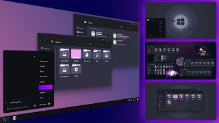 Windows 11 desktop - How to customize Win11 with custom theme and custom IconPack