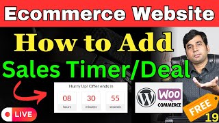 How to Create Sales Countdown Timer for Ecommerce Website | Woocommerce Shop, Online Business Ideas