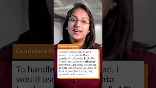 How Would You Handle Bulk Data Load in Salesforce? 🤔 Salesforce Developer Interview Questions