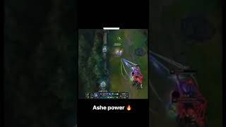 Ashe power 🔥😱 LoL Trending, Subscribe For more ✔️🔔