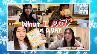 [VLOGMAS 2022] 🎅🏻D-14🎄| WHAT I EAT IN A DAY during Winter Break ♡