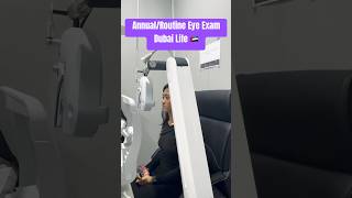 ANNUAL/ROUTINE EYE EXAM #EyeCheckUp #eyeexam #optical #routineeyeexam #annualeyeexam #dubailife