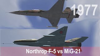 Northrop F-5 vs MiG-21