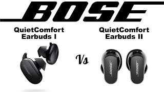 Bose QuietComfort Earbuds 1 vs 2 II Bluetooth Headphones | Compare | Specifications | Features |