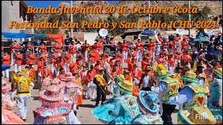 Banda Juventud 20 de Octubre Ccota Festividad San Pedro y San Pablo ICHU PUNO-PERÚ 2024