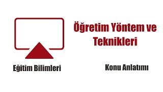 15) Eğitim Bilimleri - ÖYT - Akran Öğretimi, Tutor Destekli Öğretim, Proje Temelli Öğrenme