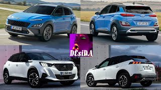 2021 Hyundai Kona vs 2021 Peugeot 2008 (technical comparison) #HyundaiKona #Peugeot2008