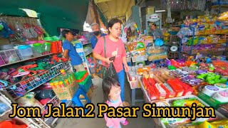 Jalan2 Pasar Simunjan / Momoi Menangis Macam Cacing Kepanasan