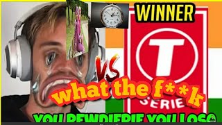 video rost t series {pewdiepie roast t series}