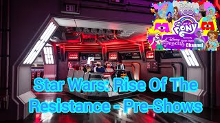 Disneyland Christmas (2023) Star Wars: Rise Of The Resistance Pre-Shows