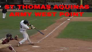 ST THOMAS AQUINAS COLLEGE BASEBALL VS ARMY WEST POINT BASEBALL