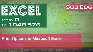 Print Options in Microsoft Excel