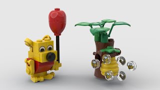 MOC Winnie the Pooh speed build in 4K