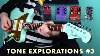 Tone Explorations #3 || Caroline Somersault, EAE Halberd, Digitech FreqOut, Boss DM-2