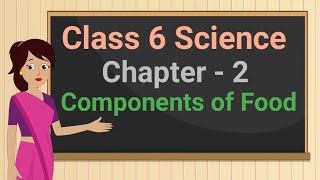 Class 6 Science Chapter 2 'Components of Food' full chapter cbse ncert