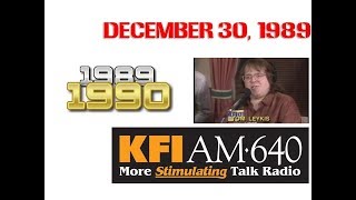 Tom Leykis - KFI AM 640 - Last Show of the 1980s