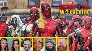 Deadpool & Wolverine Reaction - Deadpool Variants and Lady Deadpool REACTION MASHUP!!!