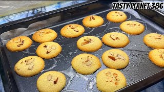 Suji k biscuits semolina biscuits | cookies recipe | How to make fresh semolina biscuits at home