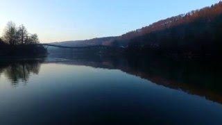 Flug über die Donau bei Essing im Altmühltal