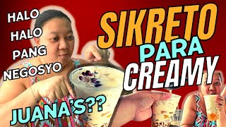 ANO NGA BA ANG SIKRETO PARA CREAMY ANG HALO HALO | Koolet Vlogs