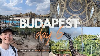 Budapest Travel Vlog 2024 Day 6 ; Best things to do! Thermal Spa, Heroes' Square, Zoo and more!