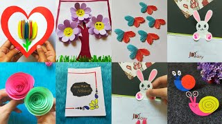 Easy paper craft ideas/5 minutes craft/school craft/art and crafts