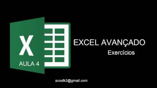 Excel Avançado, aula 4  - exercícios - "Acosfk3"