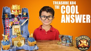 S3E04 The Cool Answer Treasure X Kings Gold Treasure Tomb | Toys School