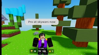 Becoming pro in skywars