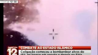 EUA divulgam imagens dos últimos bombardeamentos aéreos contra Estado Islâmico