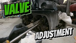 VW aircooled engine: Valve clearance adjustment