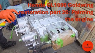 Honda GL1000 Goldwing restoration part 26