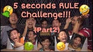 5 SECONDS RULE CHALLENGE WITH A TWIST!!! (Part 2)