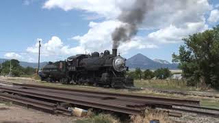 "Steaming To La Veta" with locomotive 1744