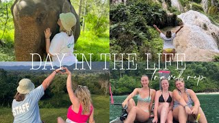 Day in the life being a travel rep for Camp Thailand | airport pick up + Online Makeup Academy chat!