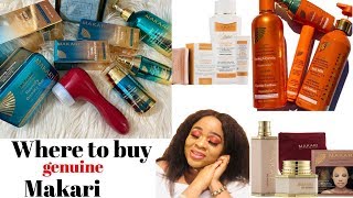 MAKARI de Suisse WHERE TO BUY ORIGINAL Makari SKIN TONING CREAMS, SERUM & MORE