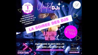 SOIREE DES DJS le 1 décembre 2022 au Domaine du Bois des Lys