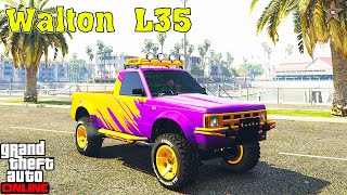 НОВЫЙ DECLASSE WALTON L35 В GTA ONLINE (ТЮНИНГ И ОБЗОР ПО ФАНУ)