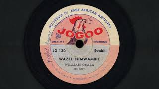 "Wazee Nimwambie" - William Osale (Kenya) - African Guitarist - Jogoo 120